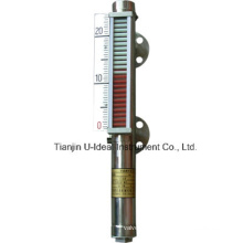 Uhc-Magnetic Flapper-Level Transmitter-Plastic Column Panneau en aluminium pour haute température